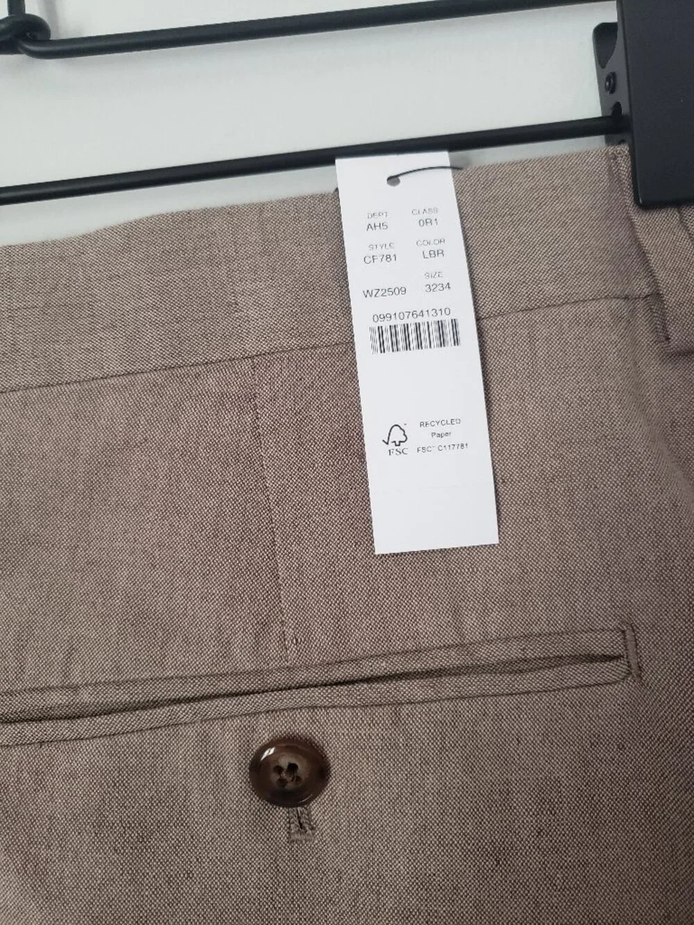 J.Crew Ludlow Double Breasted Suit / cotton-linen / 42R